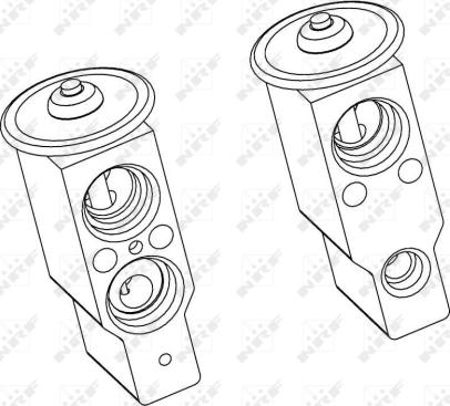 NRF 38360 - Разширителен клапан, климатизация vvparts.bg