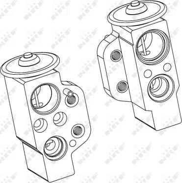 NRF 38368 - Разширителен клапан, климатизация vvparts.bg