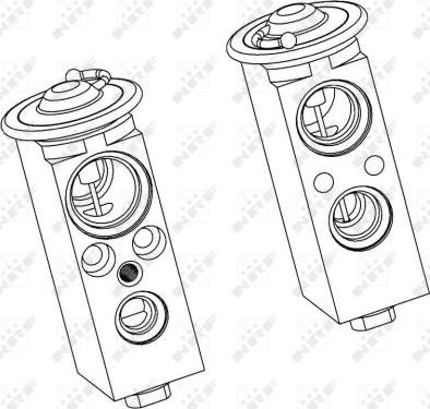 NRF 38377 - Разширителен клапан, климатизация vvparts.bg