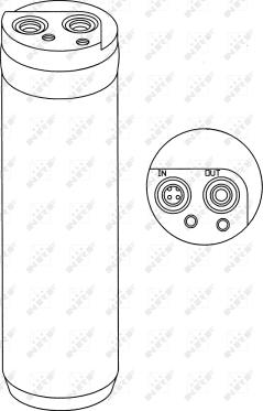 NRF 33191 - Изсушител, климатизация vvparts.bg