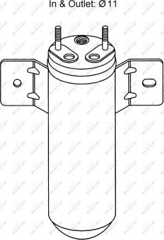 NRF 33162 - Изсушител, климатизация vvparts.bg