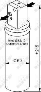 NRF 33139 - Изсушител, климатизация vvparts.bg