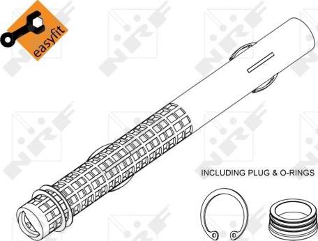 NRF 33363 - Изсушител, климатизация vvparts.bg