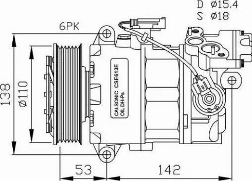 NRF 32463G - Компресор, климатизация vvparts.bg