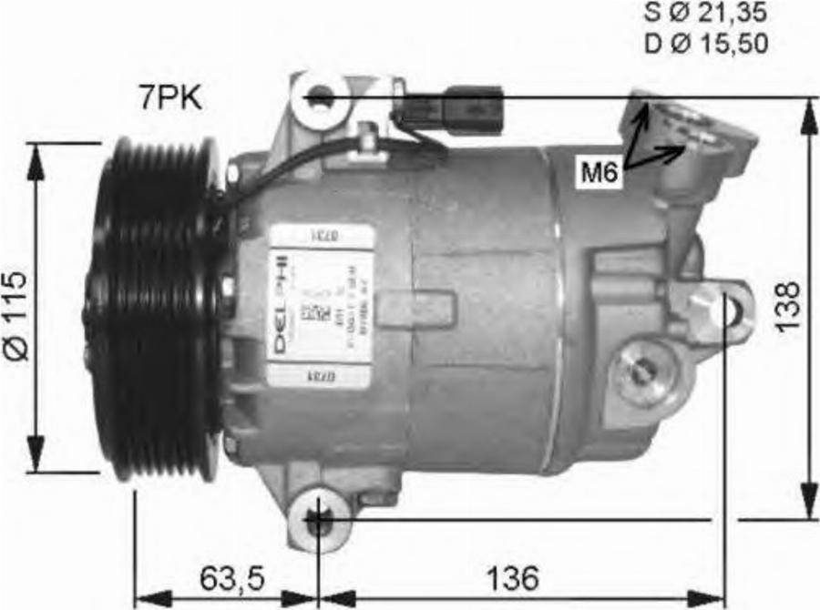 NRF 32488 - Компресор, климатизация vvparts.bg