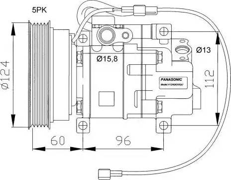 NRF 32099G - Компресор, климатизация vvparts.bg