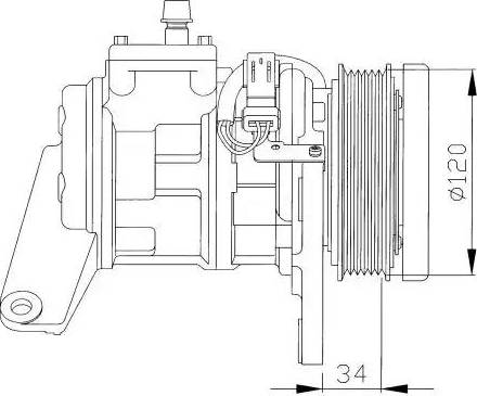 NRF 32092G - Компресор, климатизация vvparts.bg