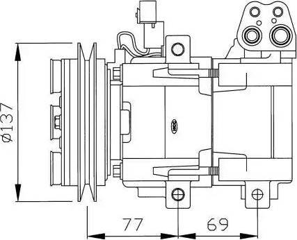 Koreastar KCPH-050 -  vvparts.bg