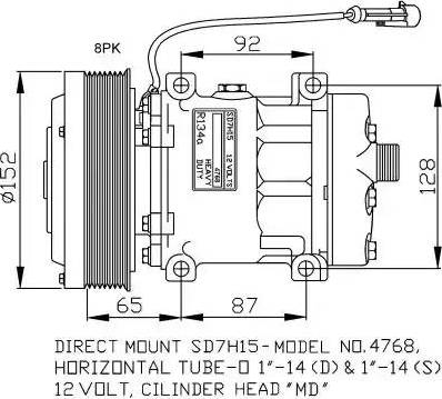 NRF 32877G - Компресор, климатизация vvparts.bg