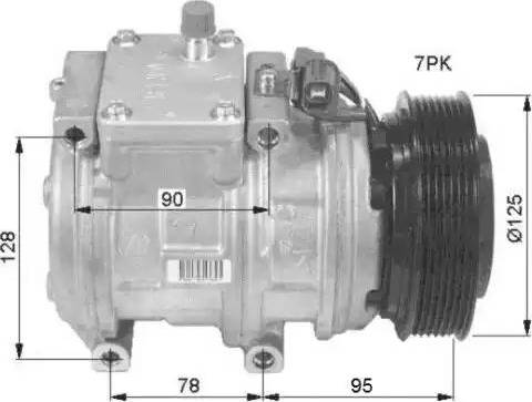 NRF 32390G - Компресор, климатизация vvparts.bg