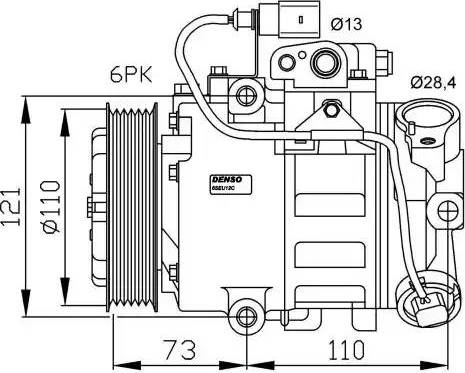 NRF 32225G - Компресор, климатизация vvparts.bg