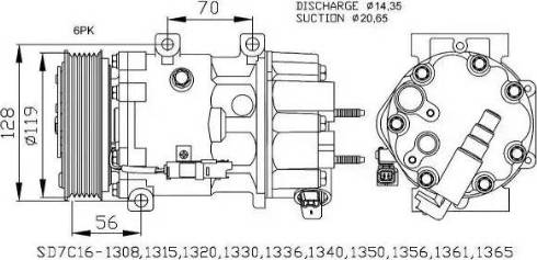 NRF 32772G - Компресор, климатизация vvparts.bg