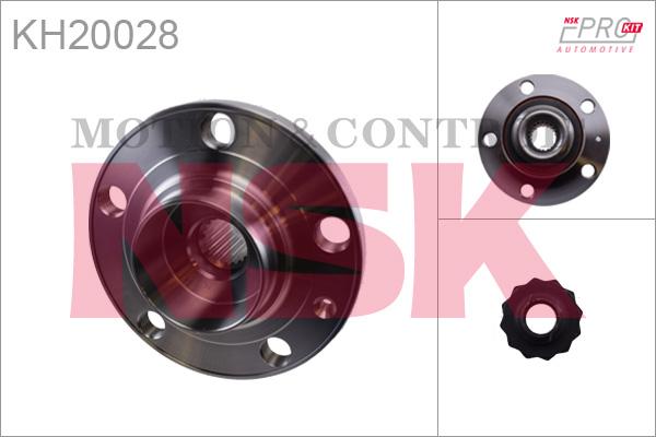 NSK KH20028 - Комплект колесен лагер vvparts.bg