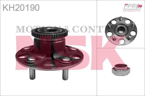 NSK KH20190 - Комплект колесен лагер vvparts.bg