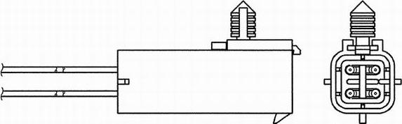 NTK 6380 - Ламбда-сонда vvparts.bg