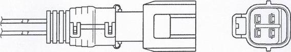 NTK 1355 - Ламбда-сонда vvparts.bg