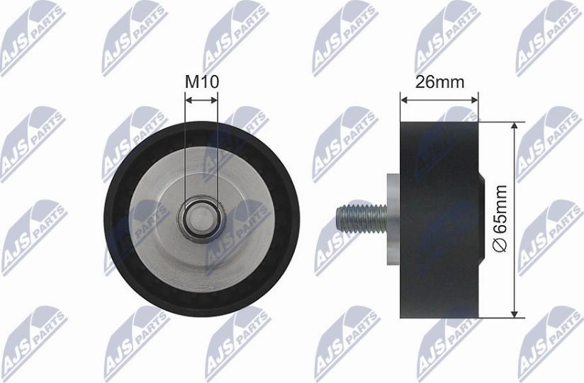 NTY RNK-BM-032 - Паразитна / водеща ролка, канален ремък vvparts.bg