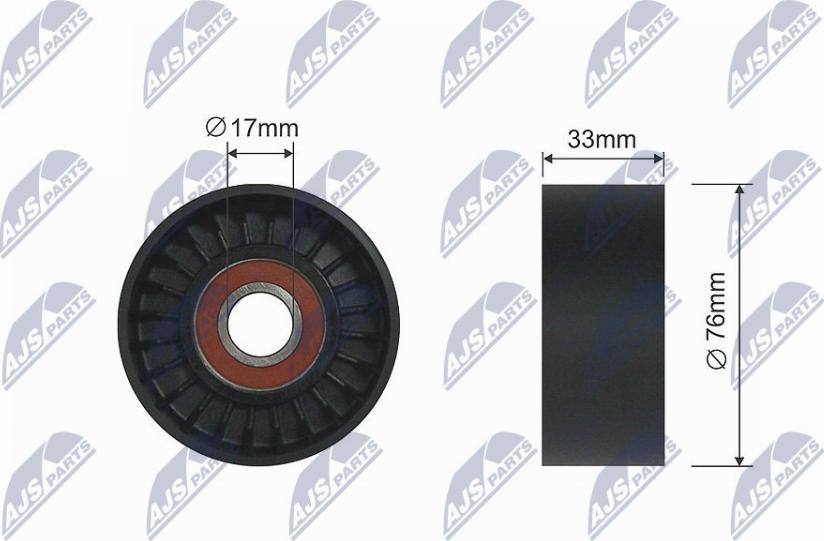 NTY RNK-HY-515 - Паразитна / водеща ролка, канален ремък vvparts.bg