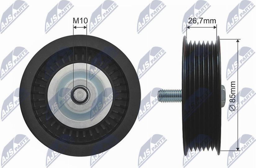 NTY RNK-ME-016 - Паразитна / водеща ролка, канален ремък vvparts.bg