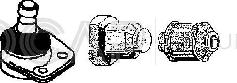 OCAP 0909111 - Комплект окачване vvparts.bg