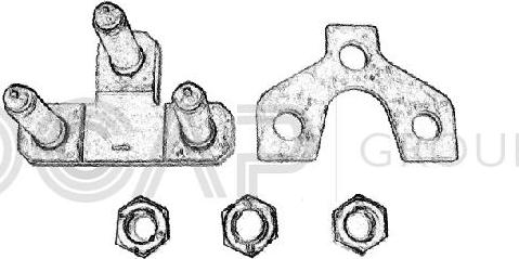 OCAP 0901498 - Комплект окачване vvparts.bg