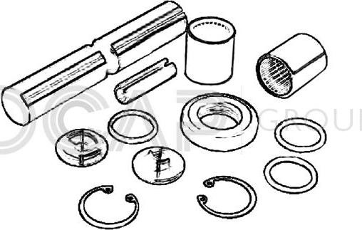 OCAP 0927412 - Ремонтен комплект, шенкелни болтове vvparts.bg