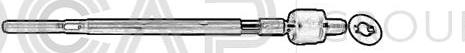 OCAP 0601963 - Аксиален шарнирен накрайник, напречна кормилна щанга vvparts.bg