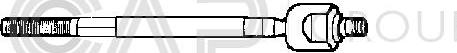 OCAP 0603366 - Аксиален шарнирен накрайник, напречна кормилна щанга vvparts.bg