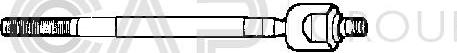 OCAP 0603800 - Аксиален шарнирен накрайник, напречна кормилна щанга vvparts.bg