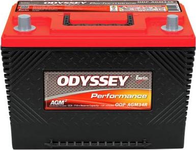 Odyssey Battery ODP-AGM34R - Стартов акумулатор vvparts.bg