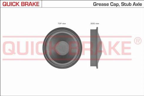 OJD Quick Brake 9828 - Затваряща / защитна капачка vvparts.bg