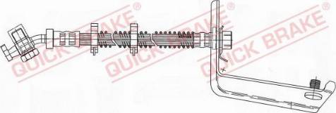 OJD Quick Brake 59.927X - Спирачен маркуч vvparts.bg