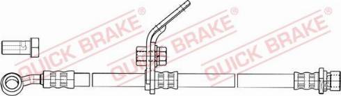 OJD Quick Brake 50.845X - Спирачен маркуч vvparts.bg