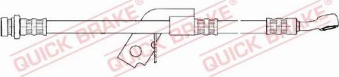 OJD Quick Brake 50.867 - Спирачен маркуч vvparts.bg