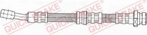 OJD Quick Brake 58.928 - Спирачен маркуч vvparts.bg