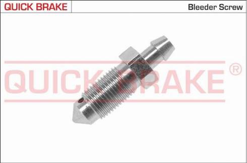 OJD Quick Brake 0019 - Вентил за обезвъздушаване, спирачен цилиндър vvparts.bg
