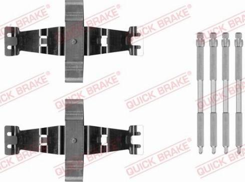 OJD Quick Brake 109-0042 - Комплект принадлежности, дискови накладки vvparts.bg