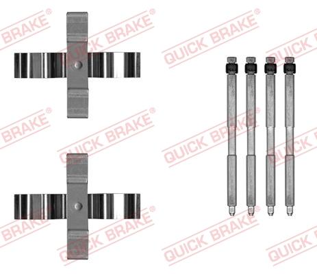OJD Quick Brake 109-0055 - Комплект принадлежности, дискови накладки vvparts.bg