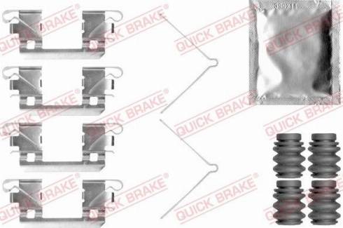 OJD Quick Brake 109-0113 - Комплект принадлежности, дискови накладки vvparts.bg