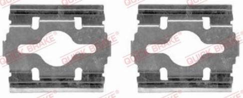 OJD Quick Brake 109-1657 - Комплект принадлежности, дискови накладки vvparts.bg