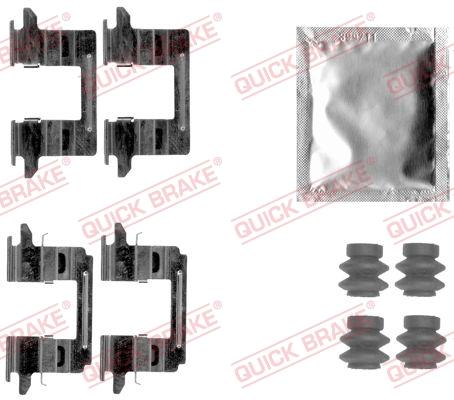 OJD Quick Brake 109-1841 - Комплект принадлежности, дискови накладки vvparts.bg