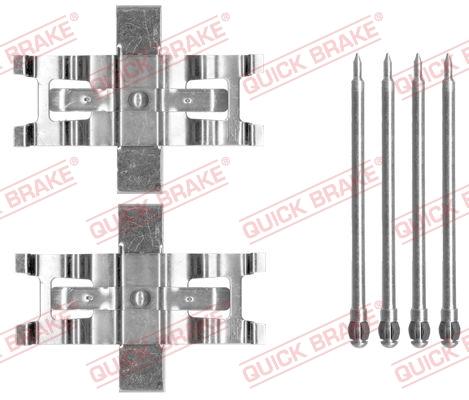 OJD Quick Brake 1091805 - Комплект принадлежности, дискови накладки vvparts.bg