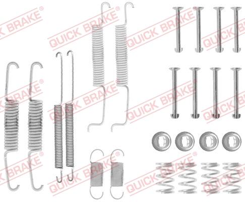 OJD Quick Brake 1050569 - Комплект принадлежности, спирани челюсти vvparts.bg