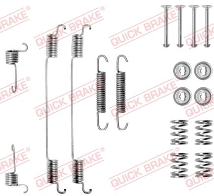 OJD Quick Brake 105-0682 - Комплект принадлежности, спирани челюсти vvparts.bg