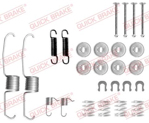 OJD Quick Brake 1050637 - Комплект принадлежности, спирани челюсти vvparts.bg