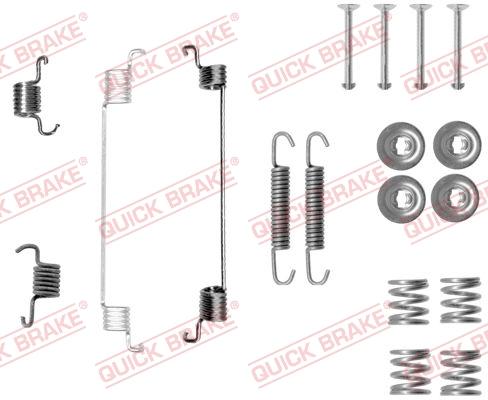 OJD Quick Brake 105-0014 - Комплект принадлежности, спирани челюсти vvparts.bg
