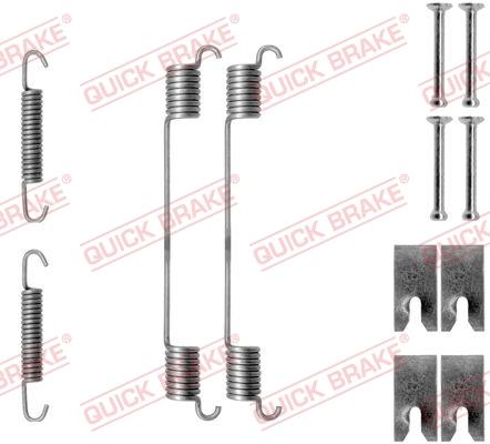 OJD Quick Brake 1050814 - Комплект принадлежности, спирани челюсти vvparts.bg