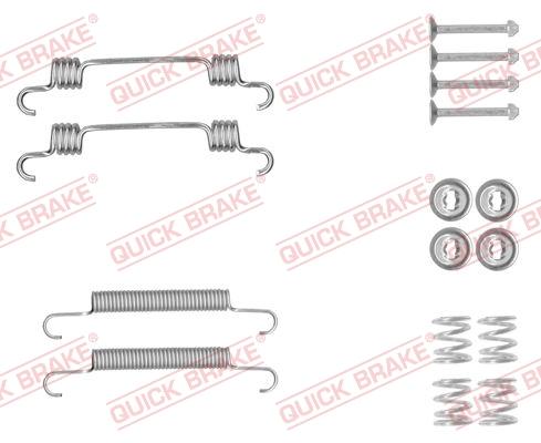 OJD Quick Brake 105-0887 - Комплект принадлежности, челюсти за ръчна спирачка vvparts.bg