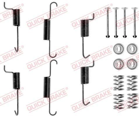 OJD Quick Brake 105-0823 - Комплект принадлежности, челюсти за ръчна спирачка vvparts.bg