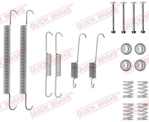 OJD Quick Brake 1050757 - Комплект принадлежности, спирани челюсти vvparts.bg
